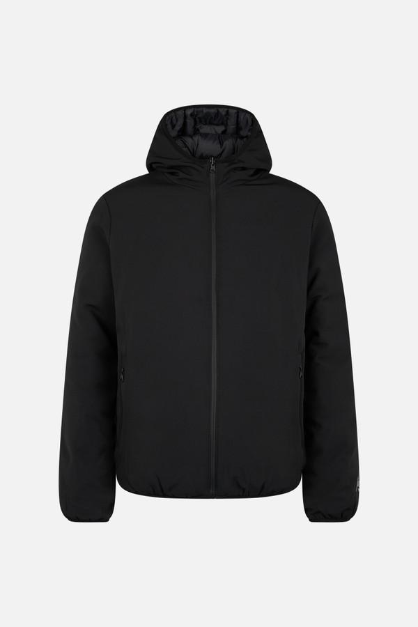 Black Reversible Padded Jacket Black