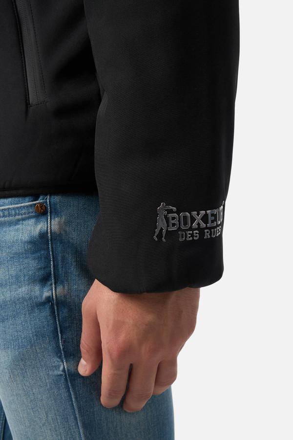 Black Reversible Padded Jacket Black