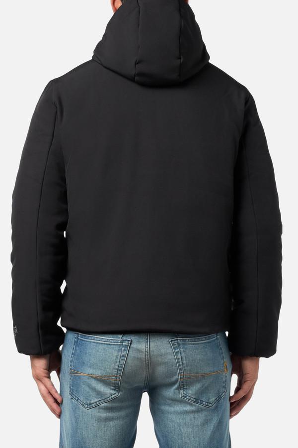 Black Reversible Padded Jacket Black