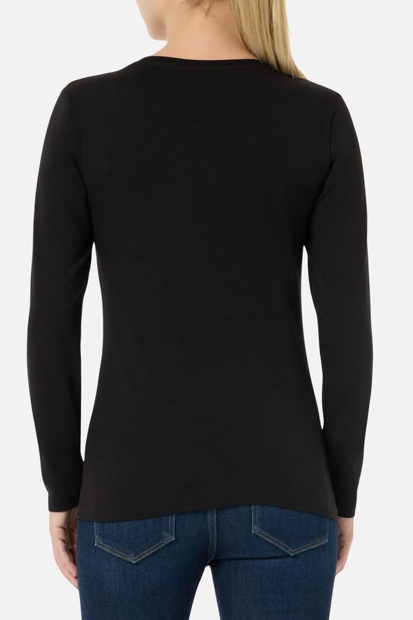 Black Long Sleeve T-Sirt Black