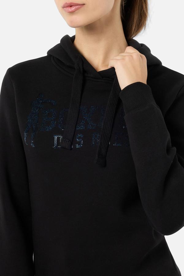 Black Hoodie Sweatshirt Black