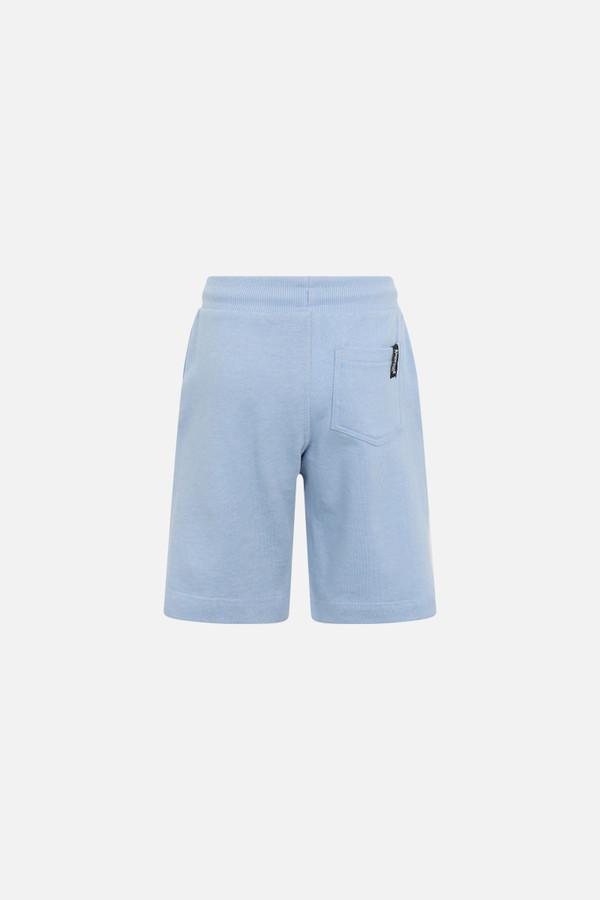 Pantaloncino Sky Blue Con Logo