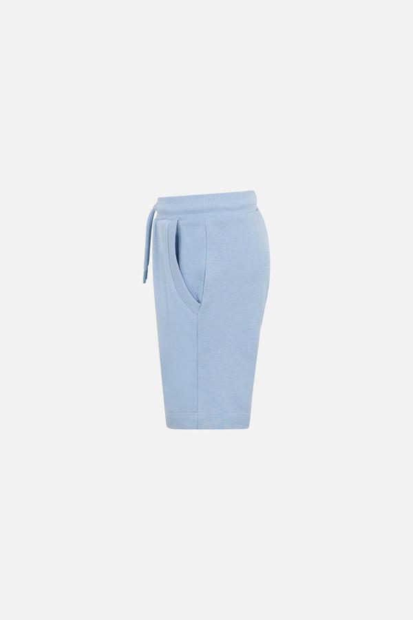 Pantaloncino Sky Blue Con Logo