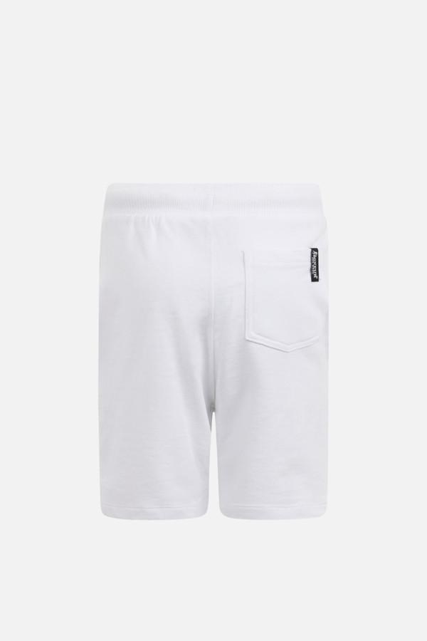 Pantaloncino Bianco Con Logo White