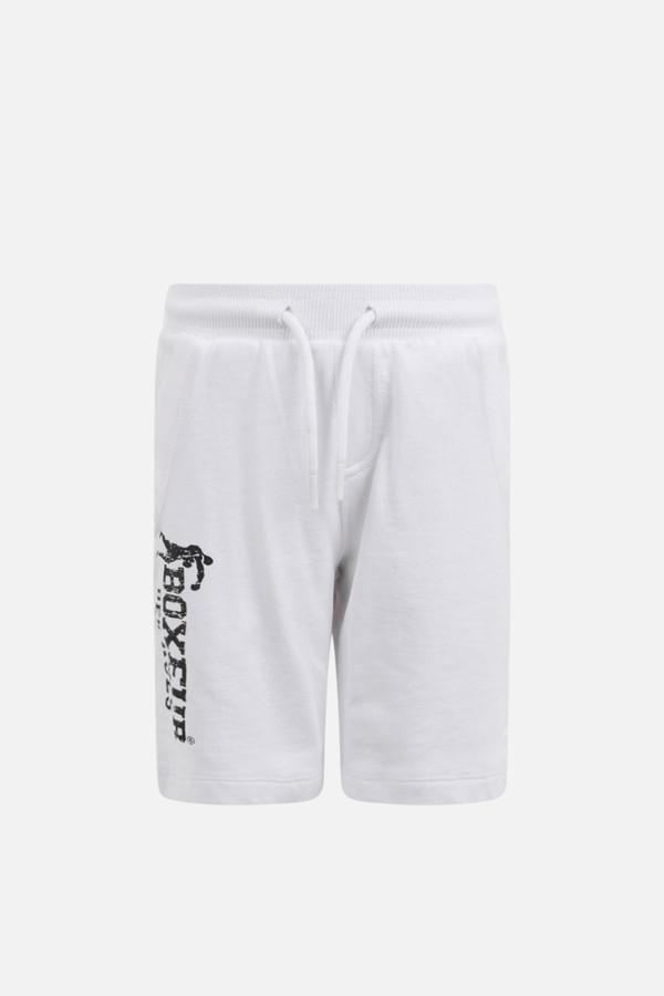 Pantaloncino Bianco Con Logo White
