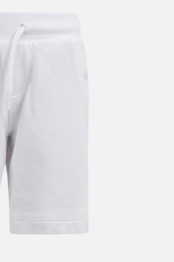 Pantaloncino Bianco Con Logo White