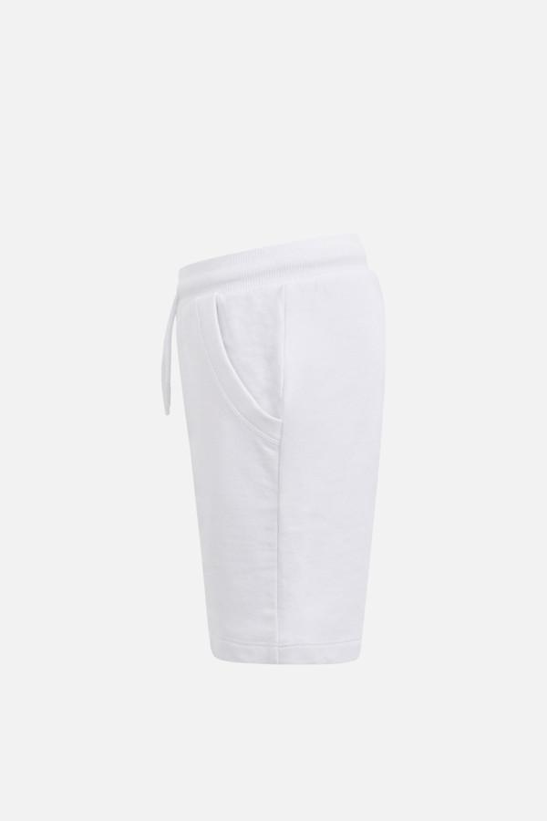 Pantaloncino Bianco Con Logo White