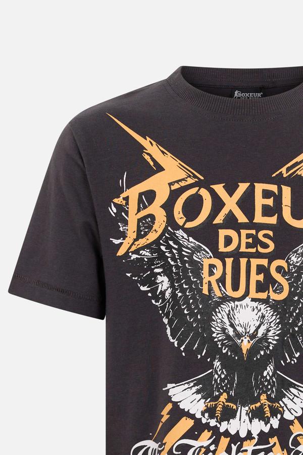 T-Shirt Graficata Anthracite