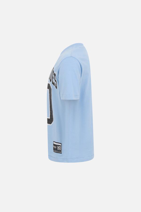 T-Shirt Graficata Sky Blue
