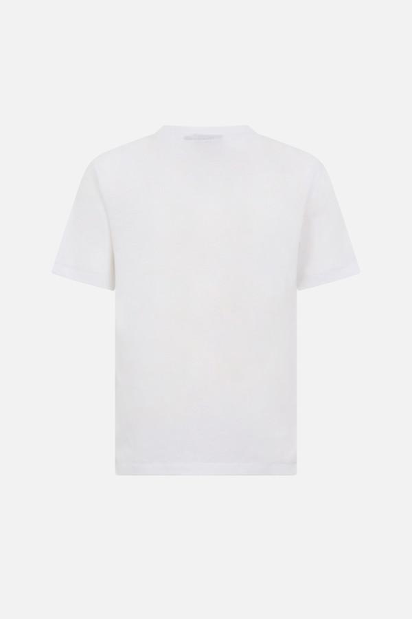 T-Shirt Graficata White-Gold
