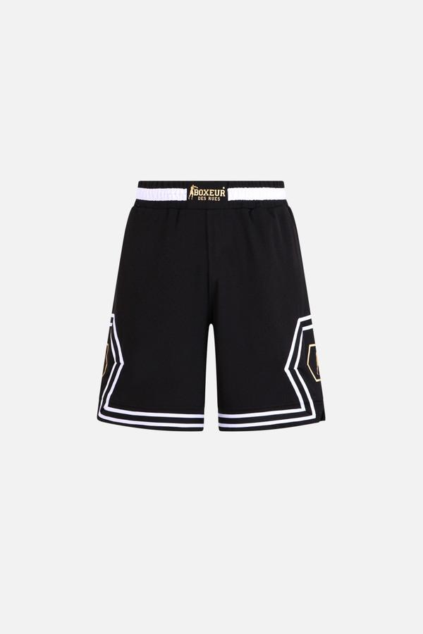 Pantaloncino Nero E Oro
