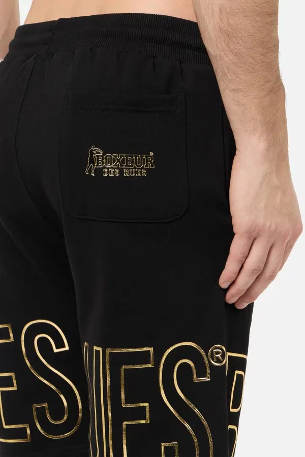 Black Shorts Black-Gold