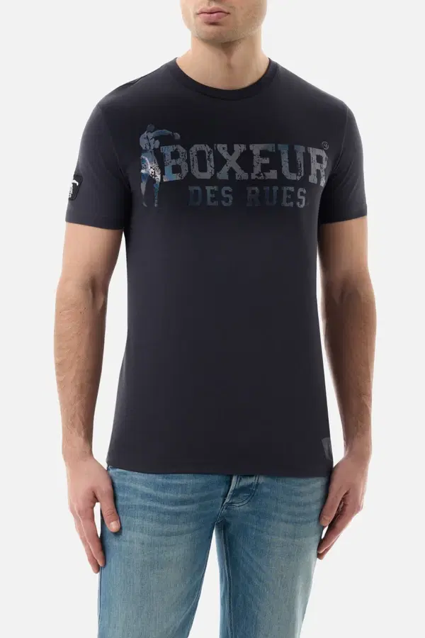 T-Shirt Iconica Anthracite-Oil