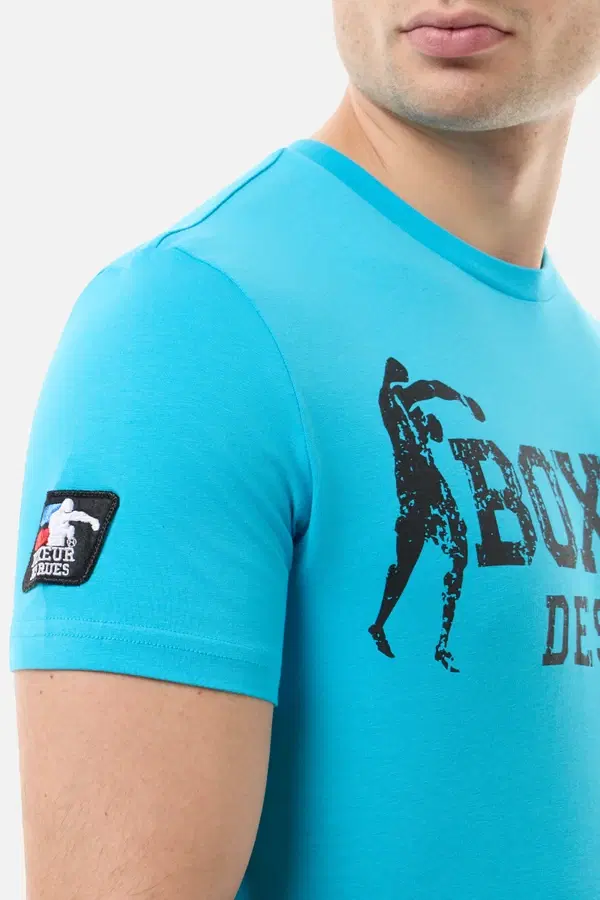 T-Shirt Iconica Blue Atoll