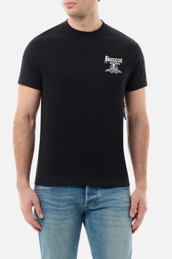 T-Shirt In Stile Vintage Black