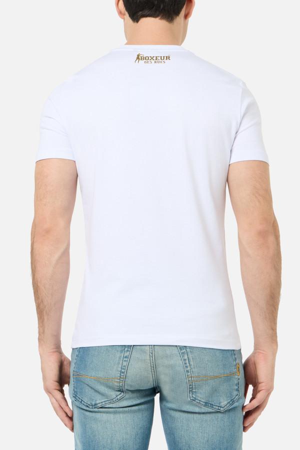 Nuova T-Shirt Logo Bianca E Oro