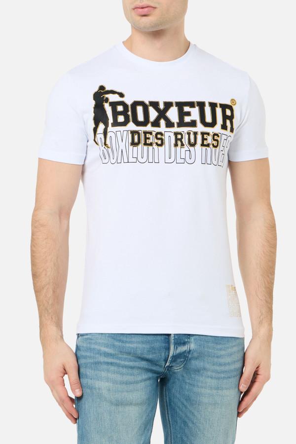Nuova T-Shirt Logo Bianca E Oro
