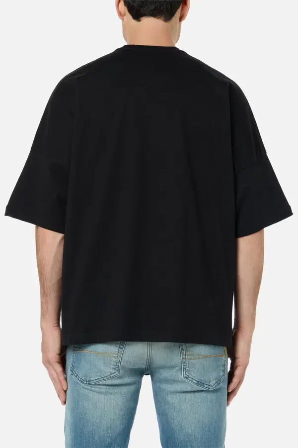 Chicano Style Graphic Over T-Shirt Black