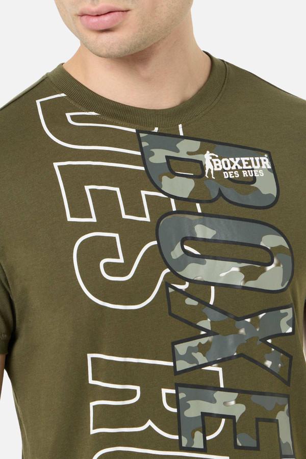 Army Green Graphic T-Shirt Army