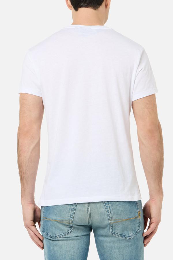 White And Gold Graphic T-Shirt White-Gold