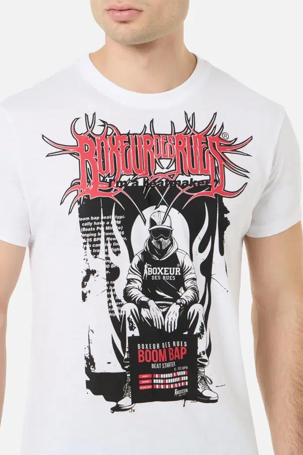 White Graphic T-Shirt White