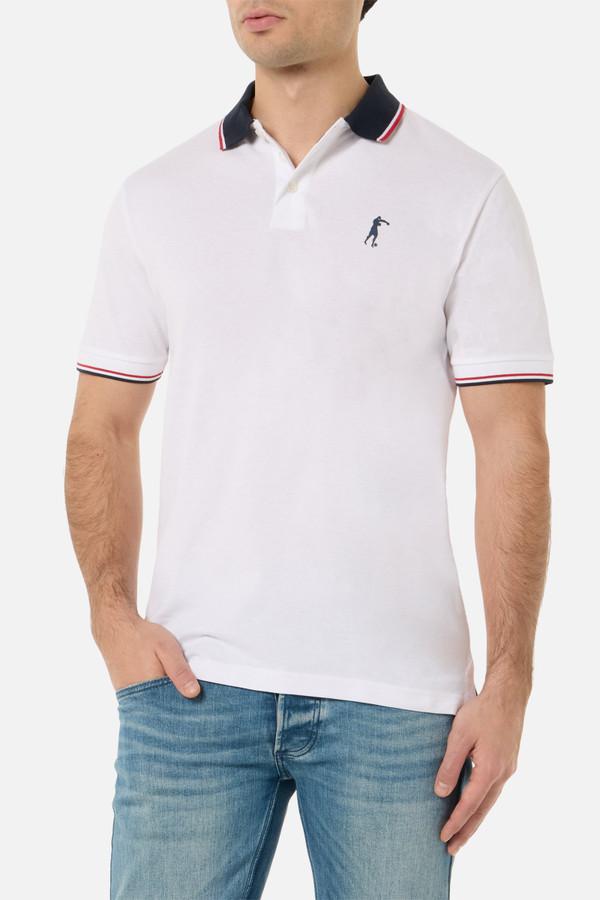 Polo Basica White