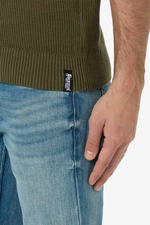 Polo Verde Militare In Maglia
