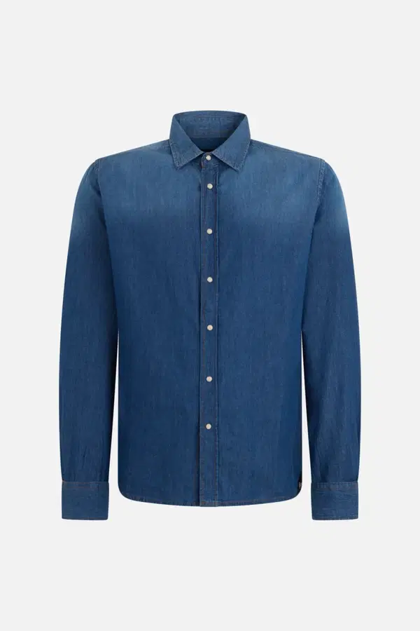 Camicia In Jeans Dark Indigo