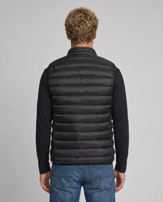 Padded Gilet Black Black