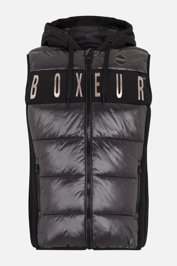 Gilet Con Inserto Anthracite
