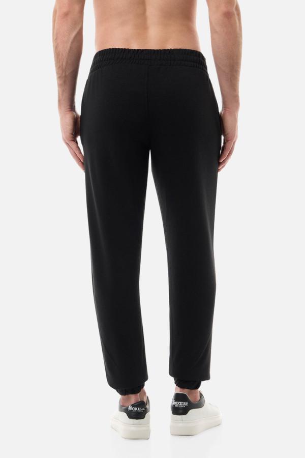 Pantalone Nero in Felpa