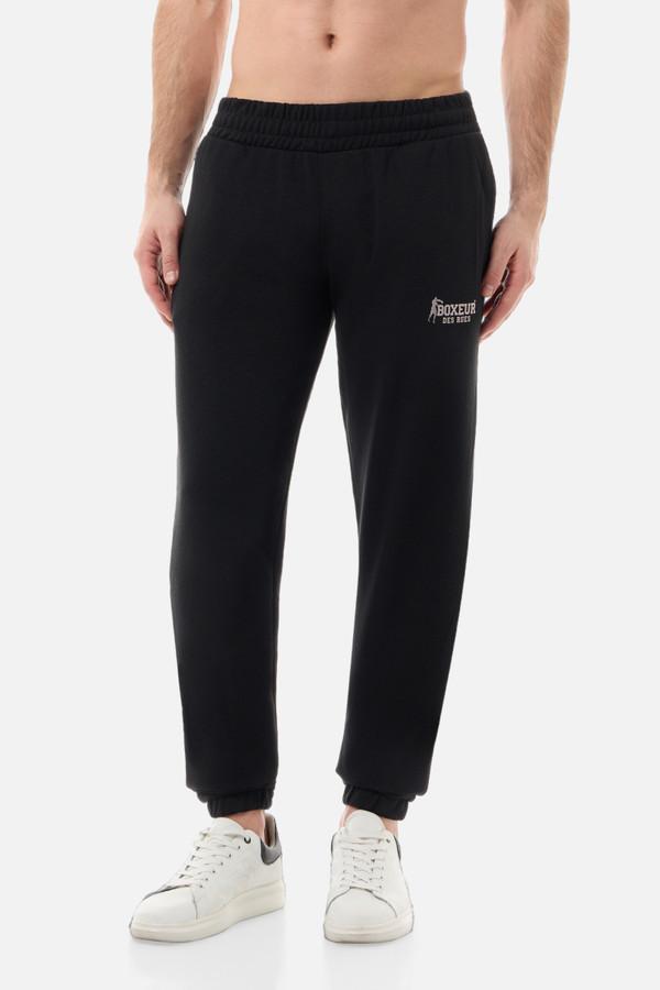 Pantalone Nero in Felpa