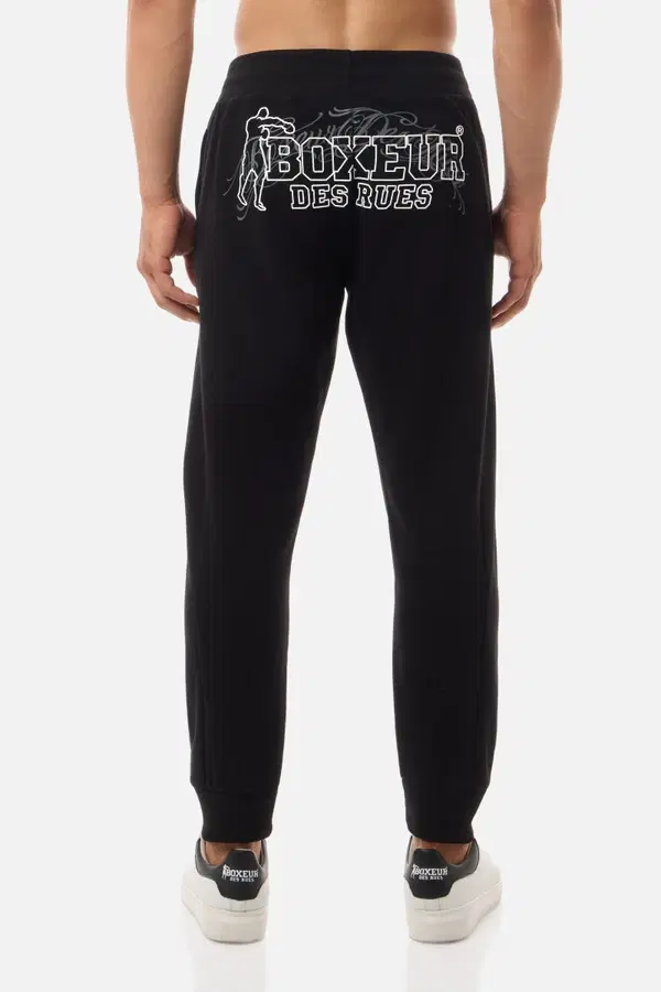 Pantalone Graficato In Stile Chicano Black