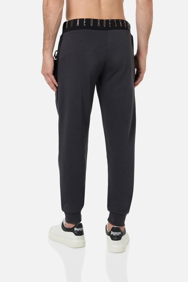 Pantalone Con Inserti Anthracite
