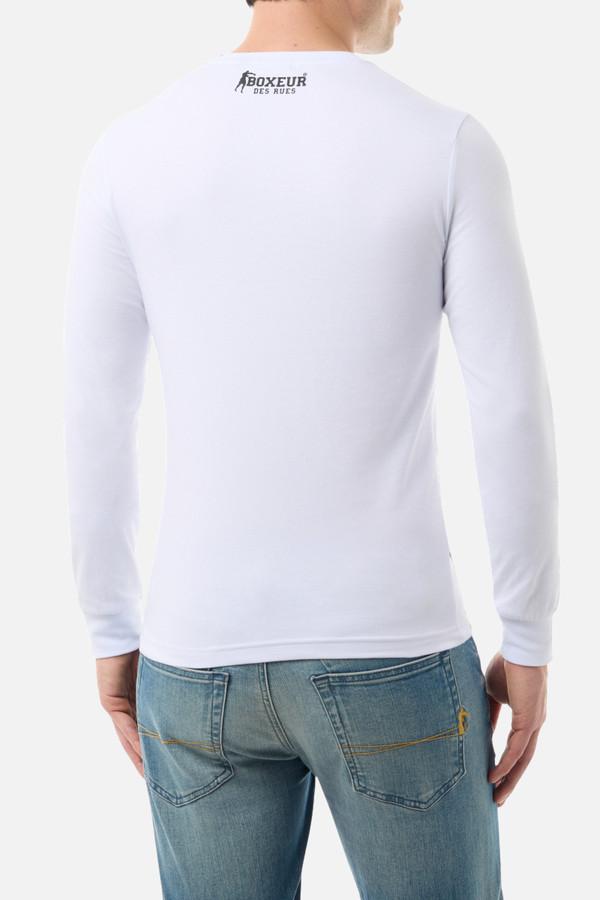 T-Shirt A Manica Lunga White