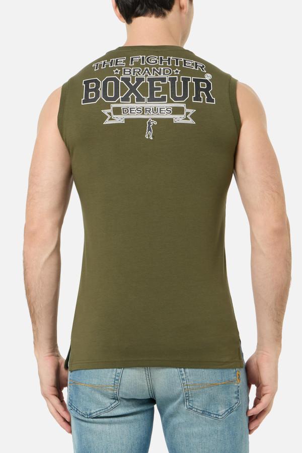 Canotta Verde Militare Con Logo