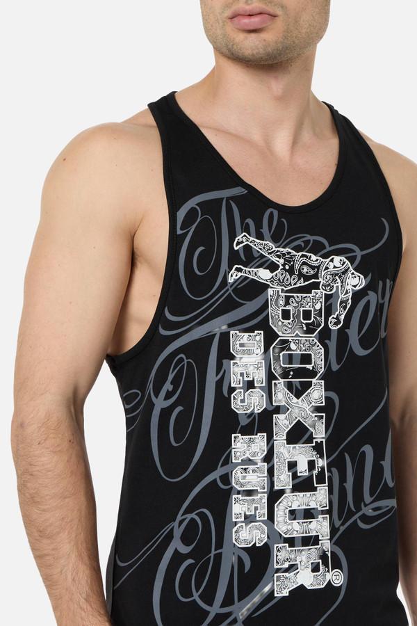 Canotta Graficata In Stile Chicano Black