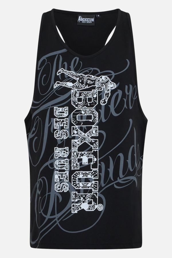 Canotta Graficata In Stile Chicano Black