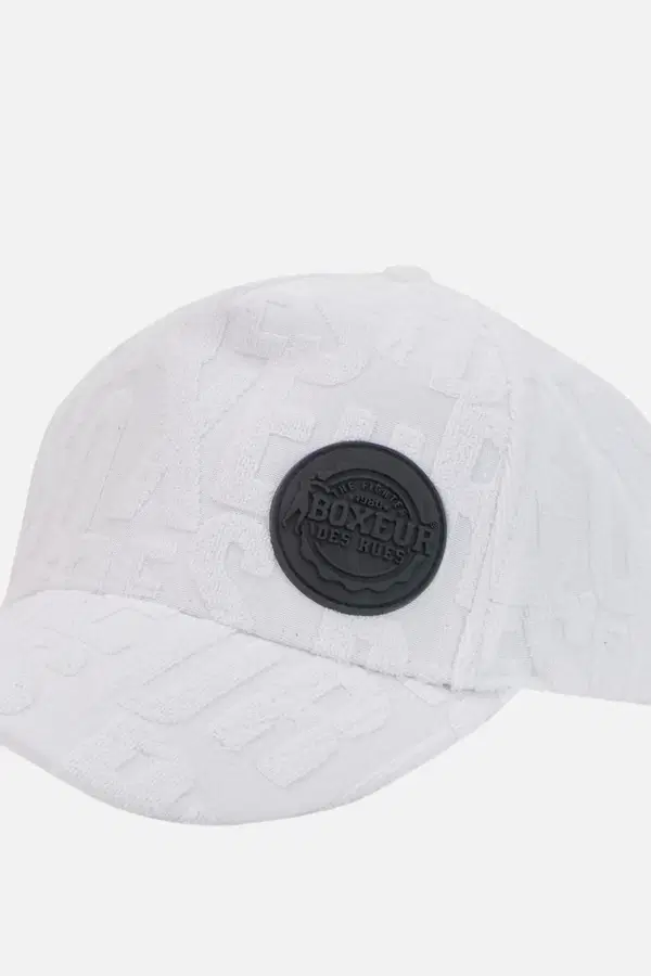 Cappello Effetto Spugna All-Over White