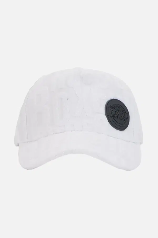 Cappello Effetto Spugna All-Over White