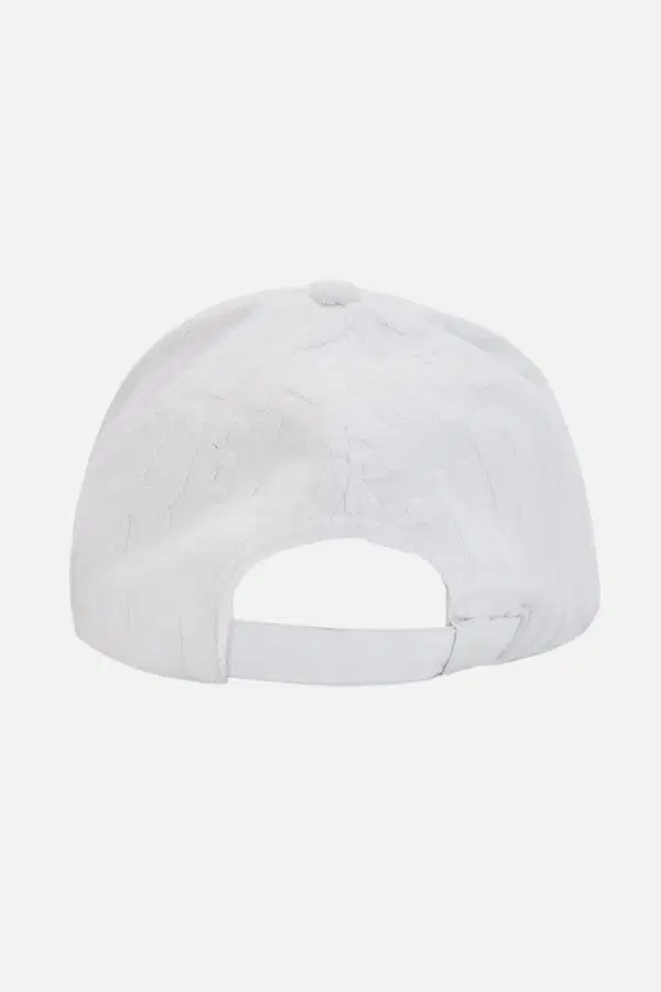 Cappello Effetto Spugna All-Over White