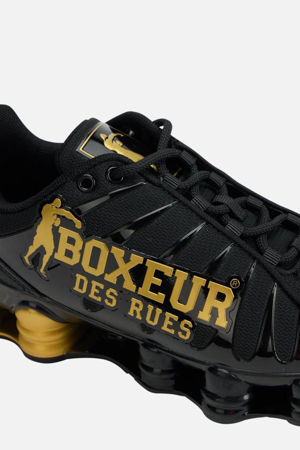 Cushioning Shoes Black-Gold