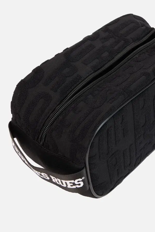 Borsa Con Logo All Over Black