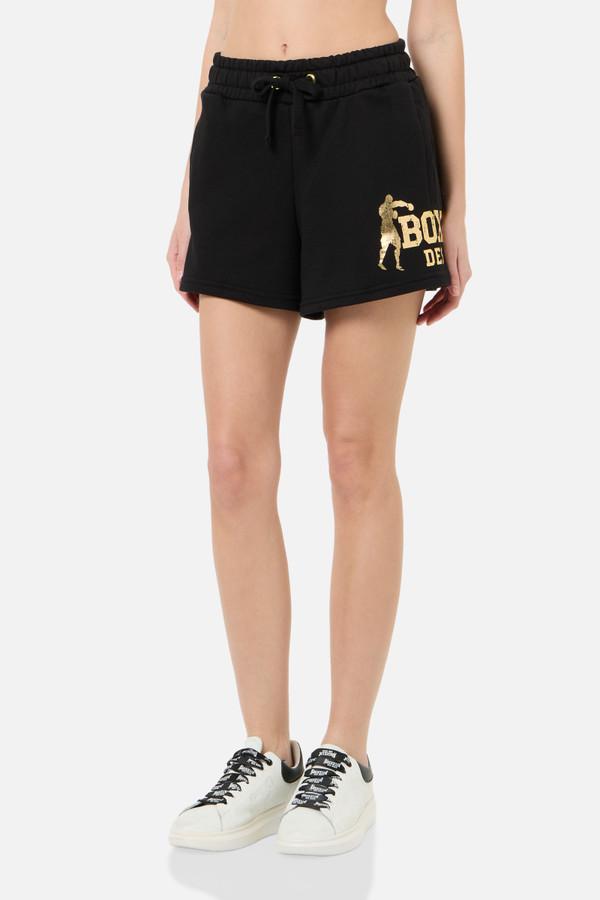 Pantaloncino Basico Black-Gold