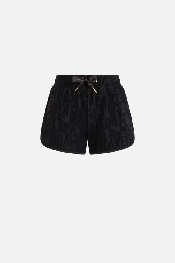 Mini Pantaloncini All-Over Black