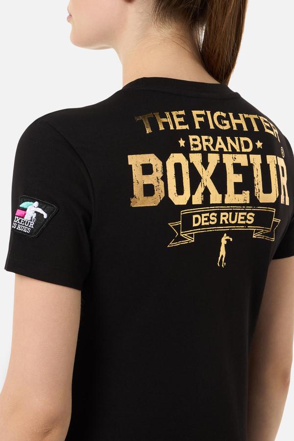Black Iconic T-Shirt Black-Gold