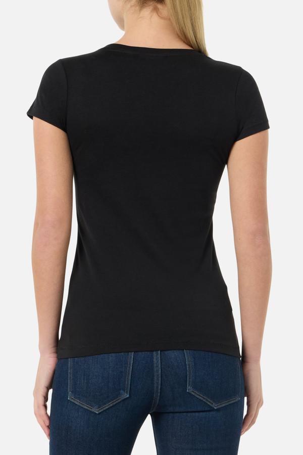 T-Shirt Graficata Black-Gold