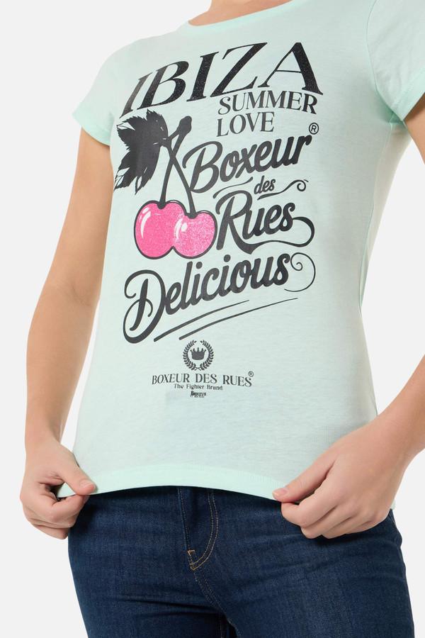 T-Shirt Graficata Color Jelly Mint