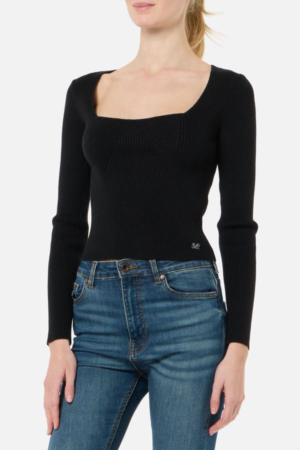 Maglioncino Bustier Nero