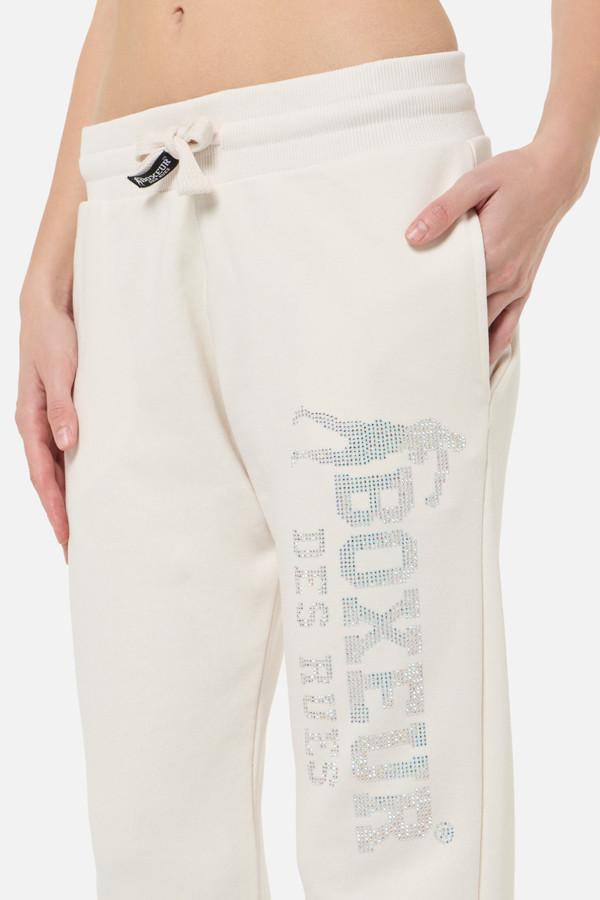 Pantalone Butter in Felpa con Strass